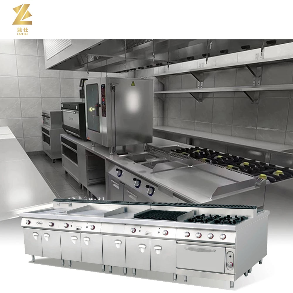 Custom Production Kitchen Equipment Professional Kitchen Equipment Commercial Kitchen Equipment Set