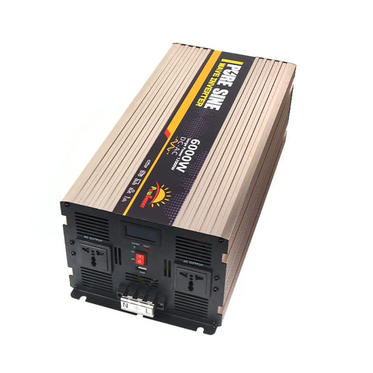 High Frequency Inverter 1kw to 6kw off Grid Solar Power Inverter with Pure Sine Wave 12V/24V/48V Inverters & Converters