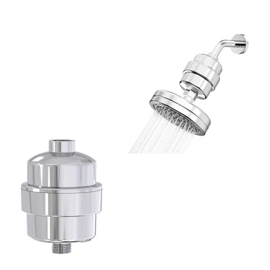 Free Sample Softening Tap Hard System Head Heads Salt 15 Stages Multi-Stage Water Shower Filter