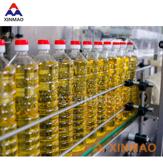 Fully Automatic 500ml 1L Pet Bottle Sunflower Olive Edible Cooking Oil Filling Production Line