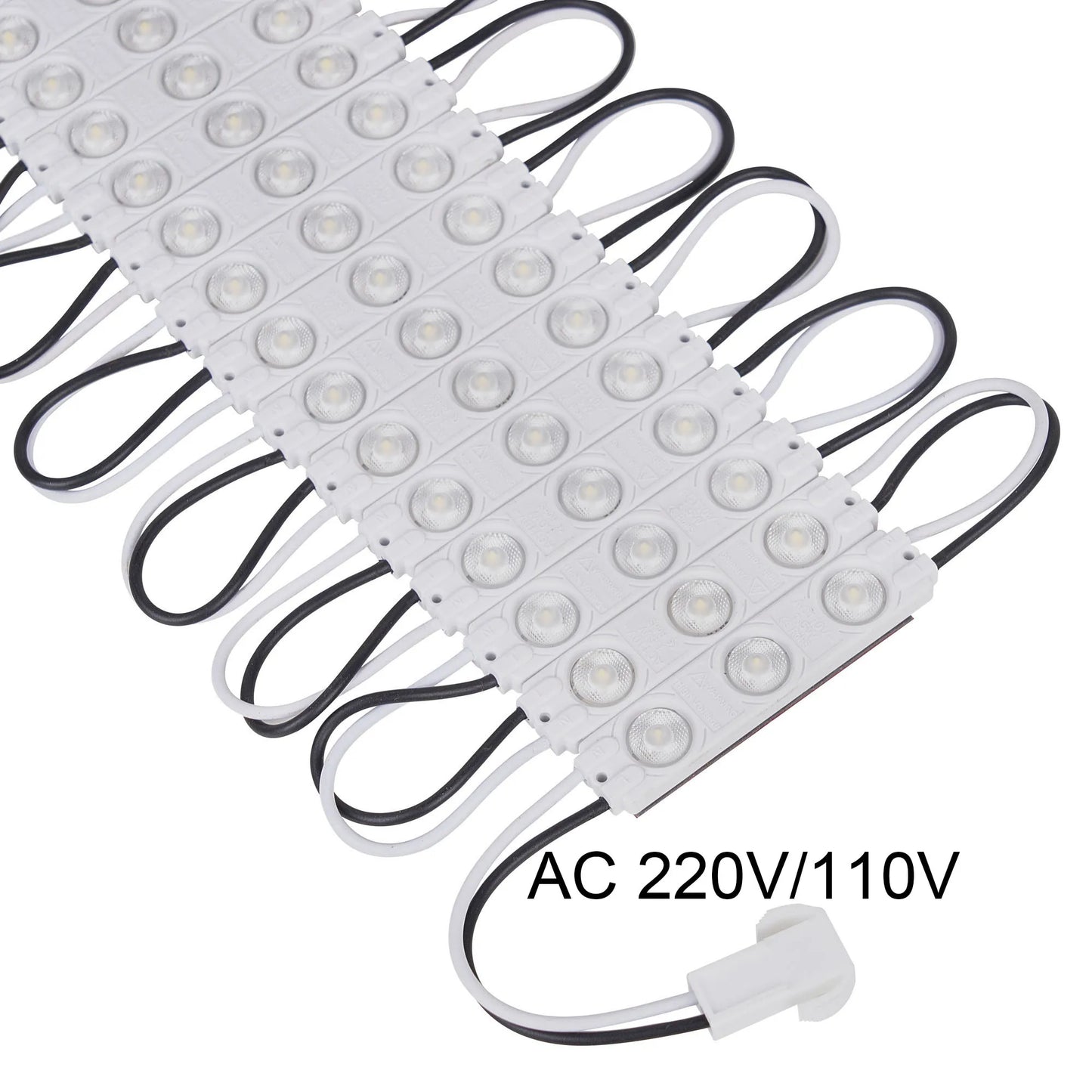 High Voltage AC 220V 110V IP65 Led Module for Advertising Light Boxes &sign 1.5w Led Lights Billboard Led Strip Storefront Light