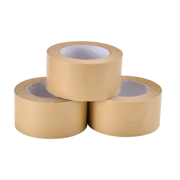 Eco Friendly Custom Logo Printed Self Adhesive Kraft Paper Tape Packing Tape
