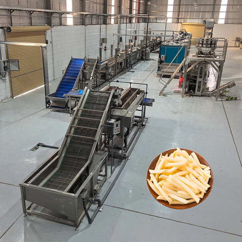 Automatic Snack Machine for Frozen Fruit Vegetable for Production Durable Steel Electric Gas for Bakery