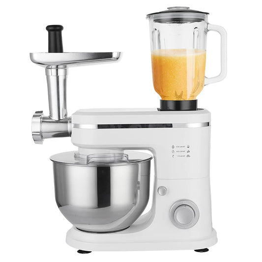 Factory Price 10kg Dough Mixer 4 in 1 Food Processor Food Mixer Machine with Stainless Steel Bowl