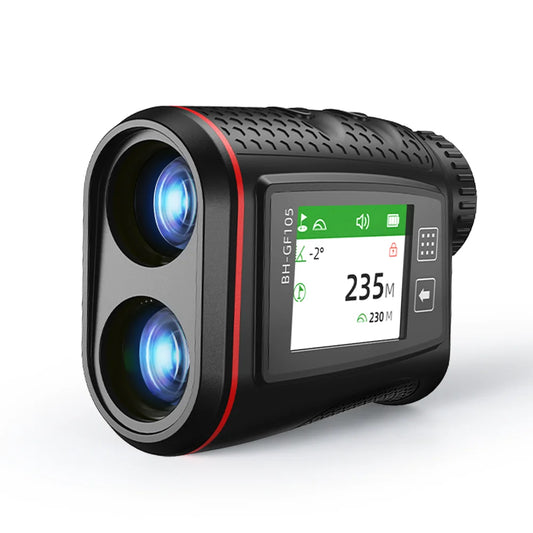 Bosean Mini Handheld Laser Rangefinder Hunting Range Finder Distance Measuring Equipment with Screen