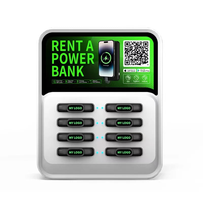 2025 Trending High End Power Bank Sharing Station Phone Charger Vending Machine Perfect for Chain Stores Commercial Spaces