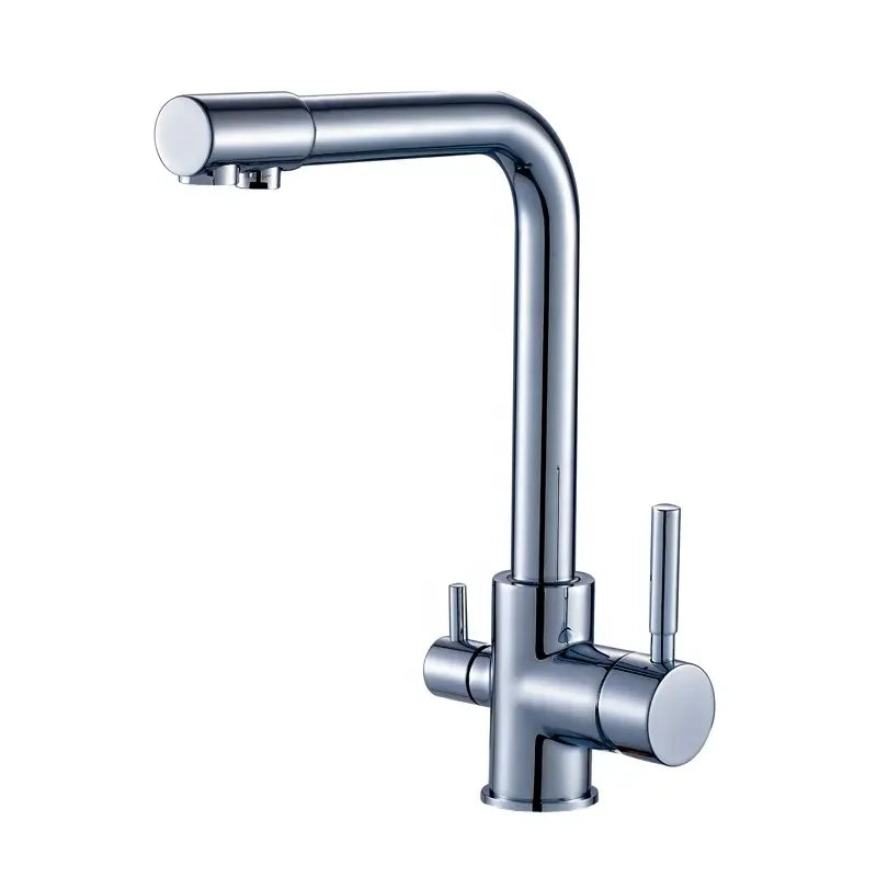 Chrome Copper Kitchen UnderSink Drinking Water Purifier Drinking Faucet Reverse Osmosis Flexible Tap Ro Water Filtration System