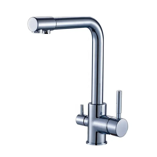 Chrome Copper Kitchen UnderSink Drinking Water Purifier Drinking Faucet Reverse Osmosis Flexible Tap Ro Water Filtration System