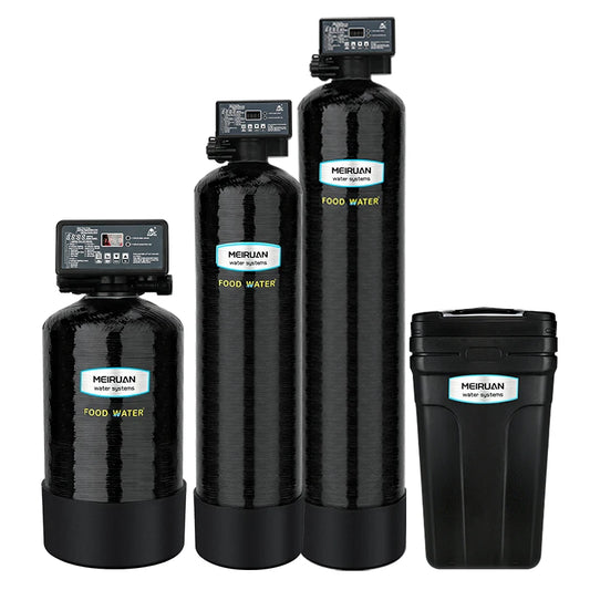 Large Flow 1000L Home Water Softener Central Automatic With Alkali Removal Resin Portable Filter for RV and Whole House Use