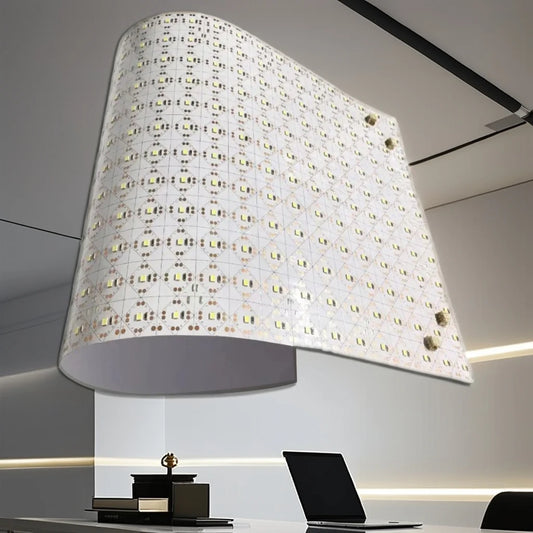 Customized Size Ultra Thin Under Countertop Tunemax Backlit Onyx Lumi Stone Backlight Strips Flexible Sheet LED Panel