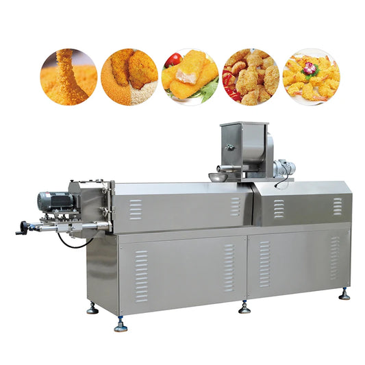Full Processing Line 200-500kg/h Panko Bread Crumbs Making Machine