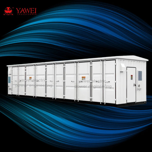 High Efficiency Eco-Friendly Prefabricated Photovoltaic Substation Rapid Deployment Three-Phase 400V Output 35KV 110KV 115KV