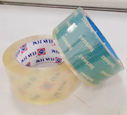 Low Noise Bopp clear Box Sealing Tape Adhesive Packing Tape Cinta