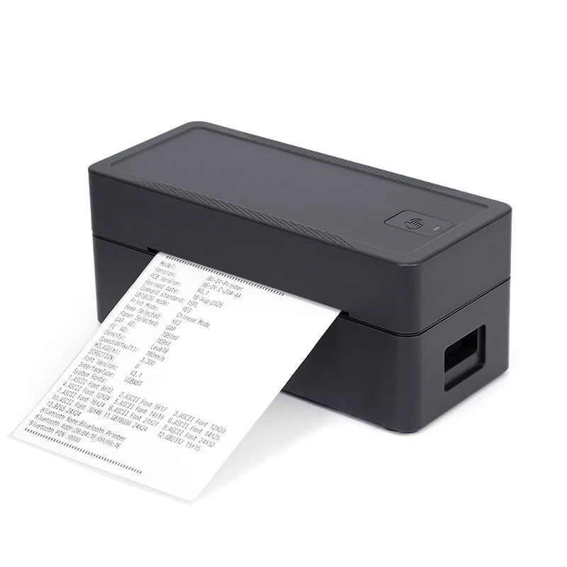 TDL408H 4'' 4x6 Inch 100mm Thermal Paper Desktop Printer Bluetooth/USB Label Maker for Shipping Waybill & Barcode