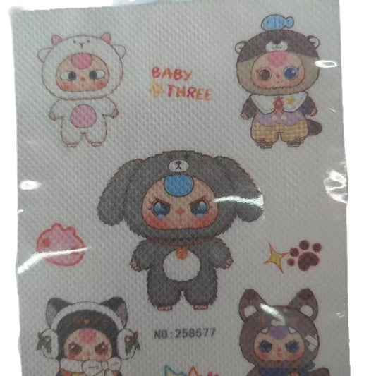 Authentic Baby Three 3-Year-Old Mosquito Repellent Patch Series Trendy New Essential Oil Sticker Mystery Boxes Peripheral Frozen