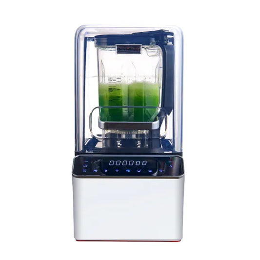 High Powered Heavy Duty 1.2L Smoothie Milkshake Commercial Food Blender with Sound Cover