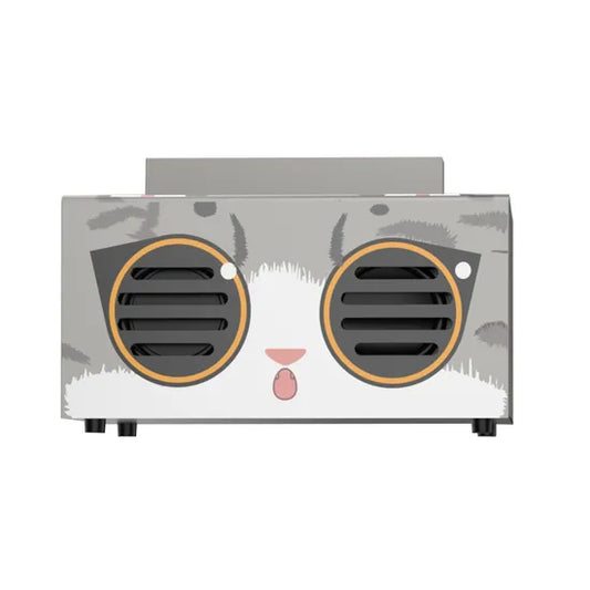 Home Studio Phone Bass Wood Base with Brass Acoustic Speaker 4500mAh Innovative Music Wooden Audio Player