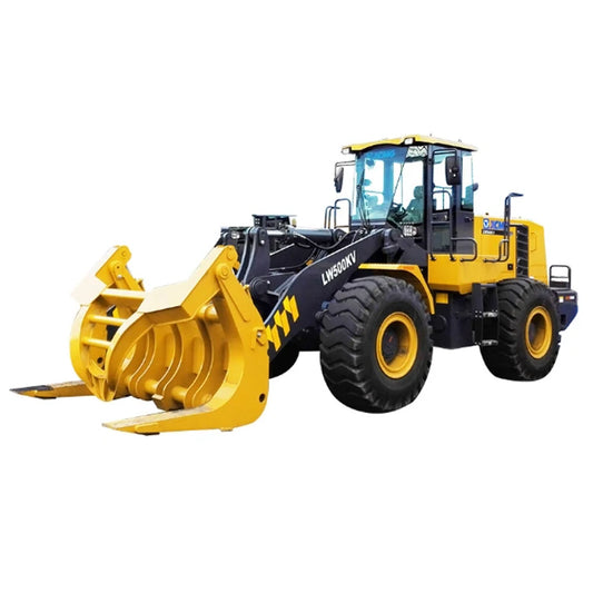 High Quality LW550FNJ 5 Ton Wheel Loader with Log Grab for Timber Ports Best Price