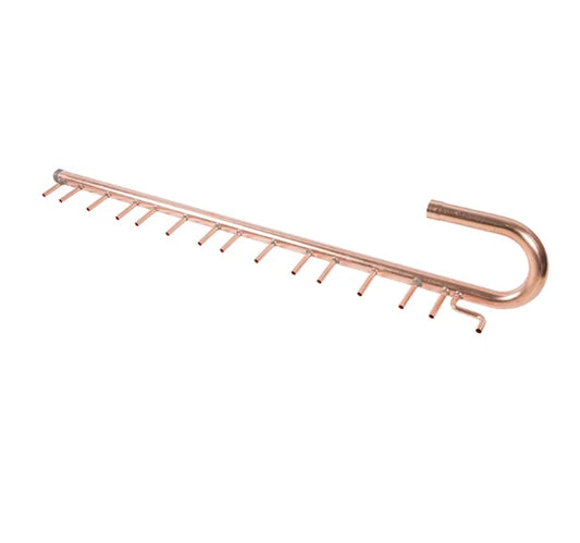 Customized Hear Exchanger Parts 3-port Copper Manifolds Pipe