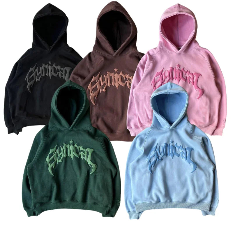 High Quality DIY Custom 3D Puff Printing logo Pullover USA Size 100% Cotton Plain DTG Print Men's Sweatshirt Hoodies