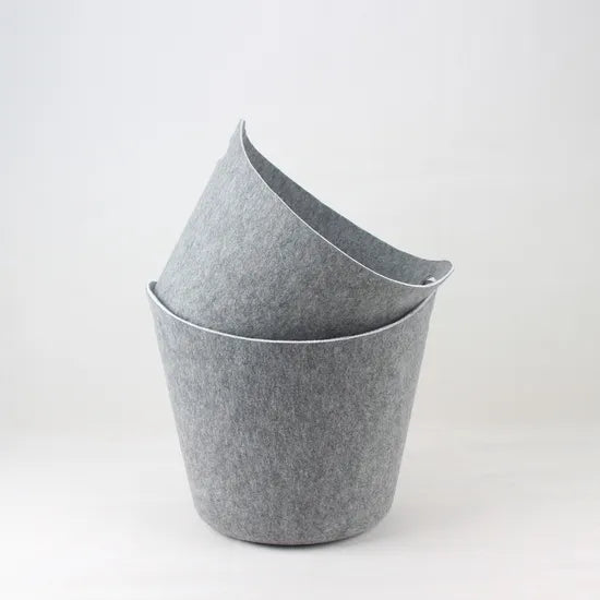 Non Woven Fabric Extra Large Non Woven Felt Organizer Hair Product Storage Containers for Living Room, Laundry Room