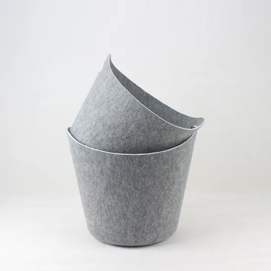 Non Woven Fabric Extra Large Non Woven Felt Organizer Hair Product Storage Containers for Living Room, Laundry Room