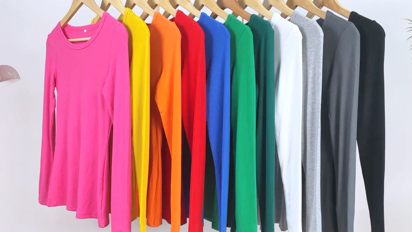 CSED Women's Slim-Fit Long Sleeve Cycling Jersey Breathable Bike Clothing Lightweight OEM Road Bike Clothes Custom Team Jersey