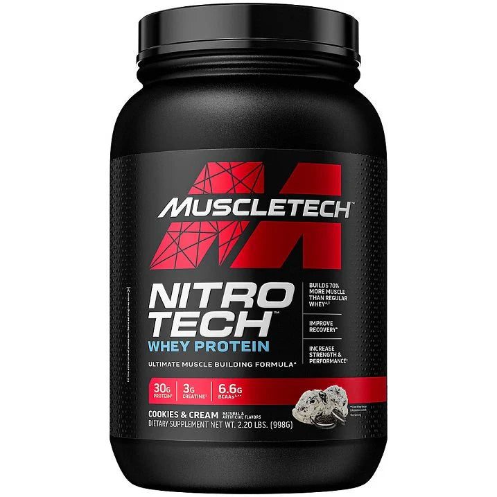 Muscletech Nitro-Tech Whey Protein (Cookies)